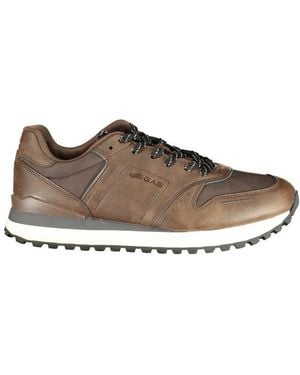 Gas Brown Polyurethane Men's Trainer