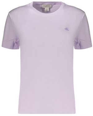 Calvin Klein Purple Cotton 's T