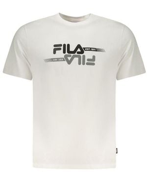 Fila Bianco Cotton Men T - White