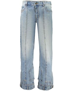 Desigual Azzurro Cotton S Jeans - Blue