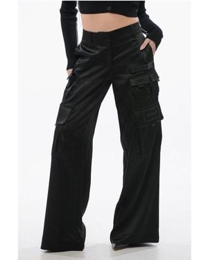 Off-White c/o Virgil Abloh Satin Toybox Cargo Pants - Black
