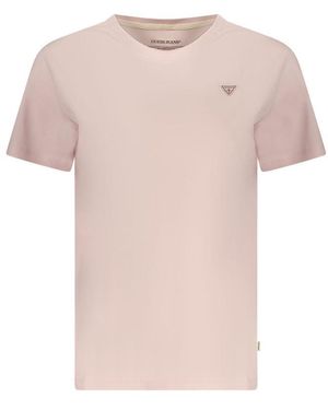 Guess Rosa Cotton Woman T - Pink