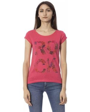 TRUSSARDI ACTION Multicolour Cotton T - Red