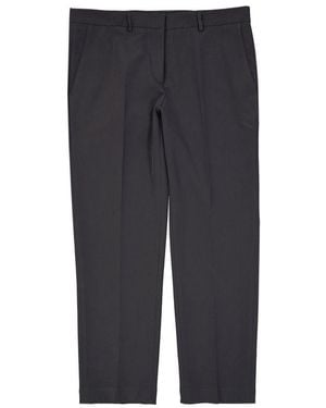 Blanca Vita Cropped Trousers - Grey