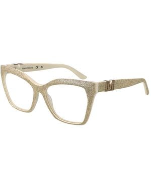 MARCIANO BY GUESS Butterfly Optical Frames With Branded Case - Metallic