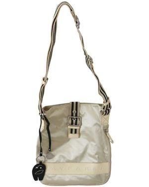 WAYFARER Beige Handbag Shoulder Tote Fabric Purse - Natural