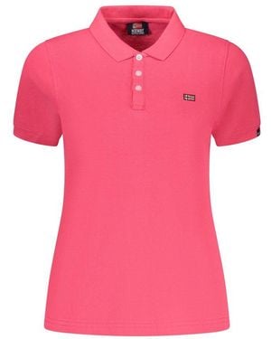Norway 1963 Rosa Cotton S Polo - Pink