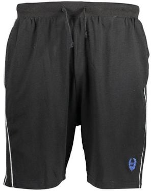 Gianmarco Venturi Black Cotton Men's Sweatpant - Gray