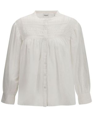 Isabel Marant White Cotton Blouse