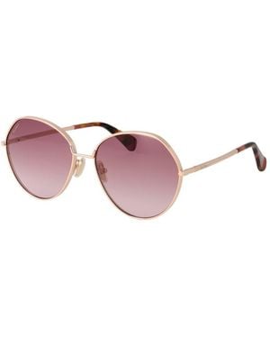 Max Mara Metal Sunglasses - Pink