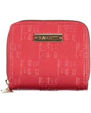 Laura Biagiotti Red Polyurethane Wallet
