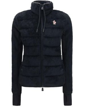 Moncler Black Polyester Sweatshirt - Blue