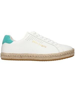 Palm Angels Espadrille Trim Trainers - White