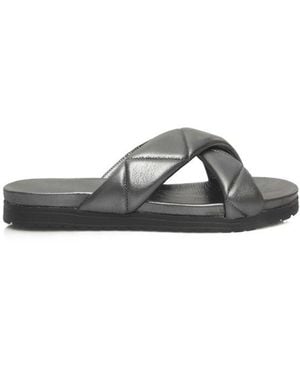 Cerruti 1881 Lambskin Sandal - Grey