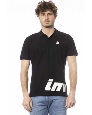 INVICTA WATCH Black Cotton Men Polo Shirt