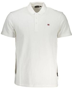 Napapijri Cotton Polo Shirt - White