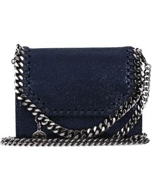Stella McCartney Blue Leather Wallet