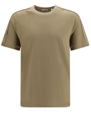 Burberry Bicolour Cotton T - Green