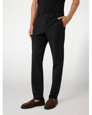 Guess Cotton Dress Trousers - Black