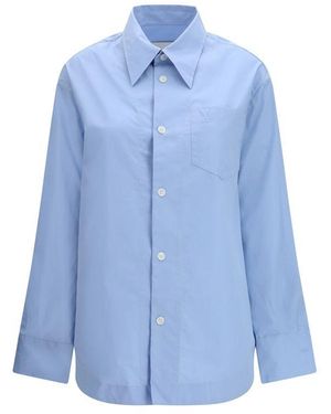 Ami Paris Cotton Dress Shirt - Blue