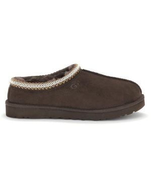 UGG Brown Leather Mules