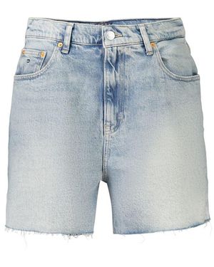 Tommy Hilfiger Azzurro Cotton 's Short - Blue