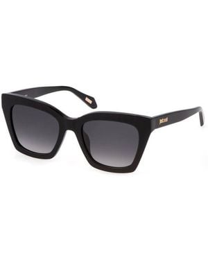 Just Cavalli Black Plastic Sunglasses
