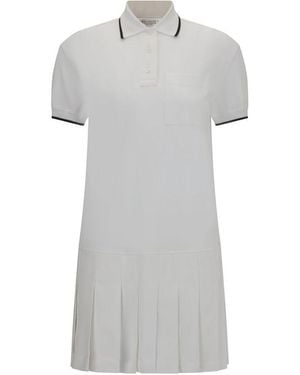 Brunello Cucinelli Polo Dress - Grey
