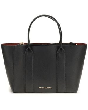 Marc Jacobs Black Calf Leather Bos Taurus Shoulder Bag