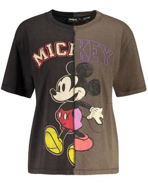Desigual Black Cotton T