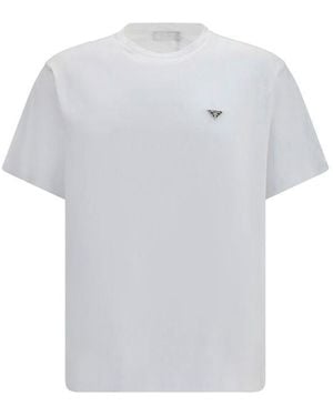 Prada White Cotton T