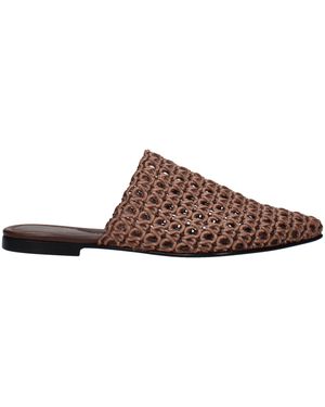 Eleventy Eleven Ciabattas And Clogs For - Brown