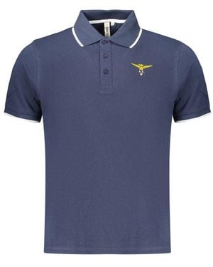 Accademia Militare Blue Cotton Men's Polo Shirt