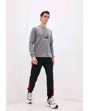 Bikkembergs Gray Cotton Sweatshirt
