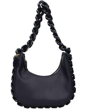 Stella McCartney Blue Leather Shoulder Bag