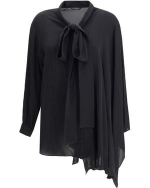 Balenciaga Silk Blouse - Blue