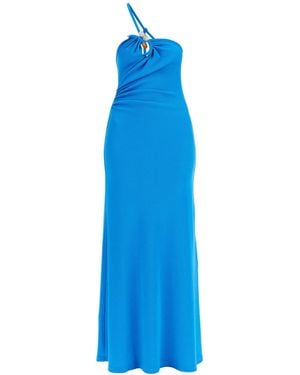 Christopher Esber One-Shoulder Maxi Dress With - Blue