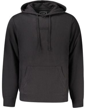 Guess Black Organic Cotton Men's Hoodie