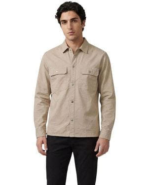 Calvin Klein Beige Denim Shirt - Natural