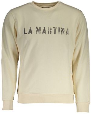 La Martina Cotton Jumper - White