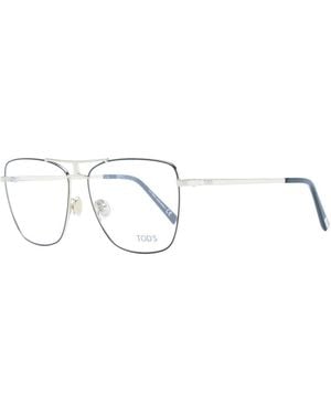 Tod's Black Metal Glasses (frames) - Metallic