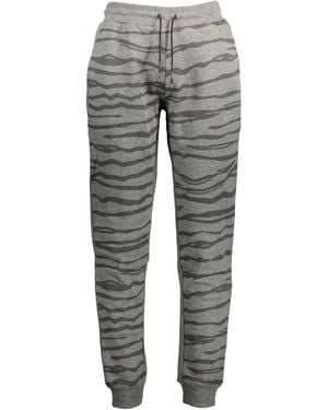 Roberto Cavalli Cotton Sports Trouser - Gray