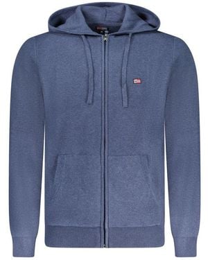 Norway 1963 Polyester Cardigan - Blue