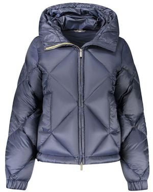 K-Way Blu Polyester Jacket - S - Blue