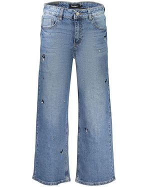 Desigual Blue Cotton 's Jeans