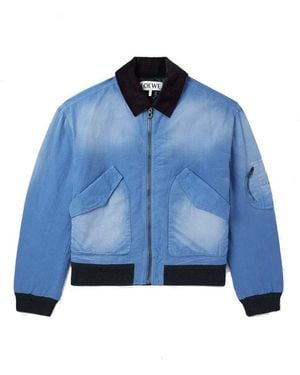 Loewe Bomber Jackets - Blue
