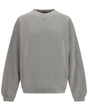 Golden Goose Grey Cotton Sweatshirt
