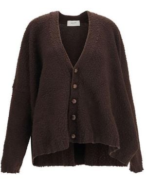 Golden Goose Brown Wool Oves Aries Cardigan