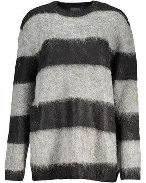 Guess Round-Neck Knitwear - Grey