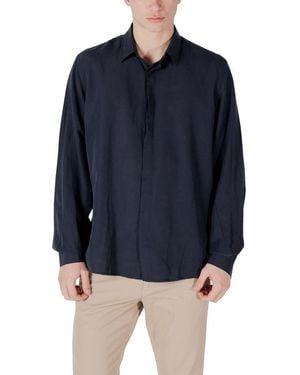 Antony Morato Lyocell Shirt - Blue